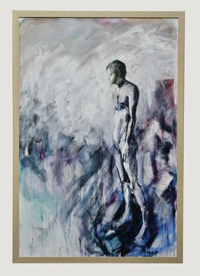 Lot 185 - NIGEL PATRICK MOTTRAM (born 1943); oil on...