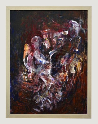 Lot 187 - NIGEL PATRICK MOTTRAM (born 1943); oil on...
