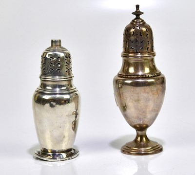 Lot 2096 - ADIE BROS LTD; a George VI sugar caster,...