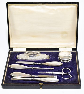 Lot 2045 - J & R GRIFFIN; a George V hallmarked silver...
