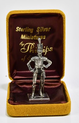 Lot 2019 - An Elizabeth II hallmarked silver figure of a...
