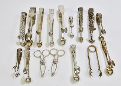 Lot 2121 - A collection of various hallmarked silver...