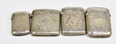 Lot 2107 - HILLIARD & THOMASON; a Victorian hallmarked...