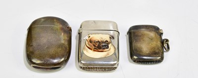 Lot 2111 - NATHAN & HAYES; a Victorian hallmarked silver...