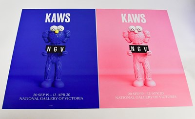 Lot 41 - KAWS (AMERICAN, born 1974); two lithograph...