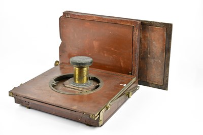 Lot 1564 - A 19th century part of a plate camera, to...