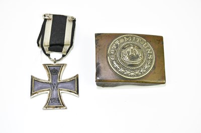 Lot 474 - WWI Iron Cross second class with original...