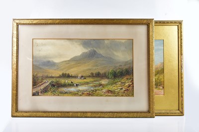 Lot 6144 - LEON LEWIS; two watercolours, bouts of...