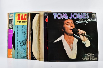 Lot 1328 - A small collection of vinyl LP records,...