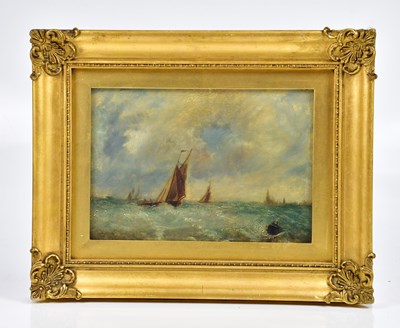 Lot 374 - EDWIN MOORE (1813-1893); oil on panel,...