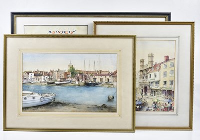 Lot 151 - T.B JONES; two watercolours, to include 'The...