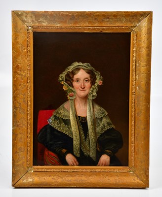 Lot 379 - UNATTRIBUTED; 19th century oil on canvas,...