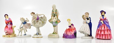 Lot 1526 - ROYAL DOULTON; two figures comprising HN1265...