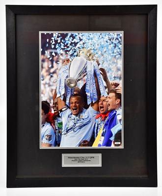 Lot 1303 - MANCHESTER CITY; an autographed photograph of...