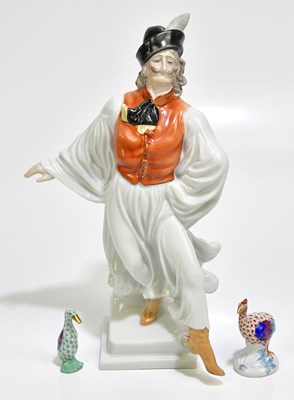 Lot 1426 - HEREND; a model of a cavalier, height 30cm,...