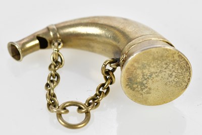 Lot 2676 - A white metal novelty vinaigrette modelled as...