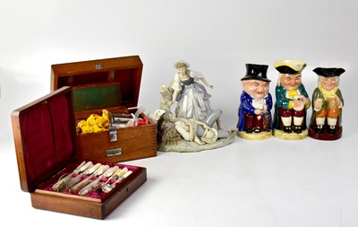 Lot 168 - Three Toby jugs