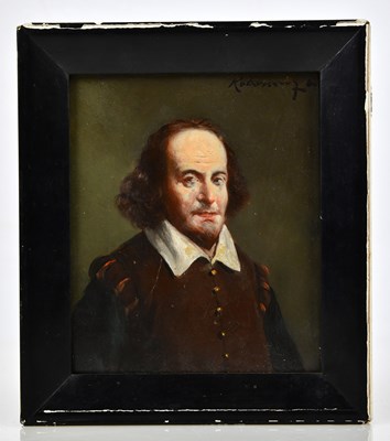 Lot 1524 - UNATTRIBUTED; a 19th century oil on panel,...