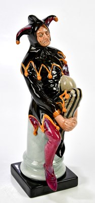 Lot 59 - ROYAL DOULTON; a rare figure, 'The Jester',...