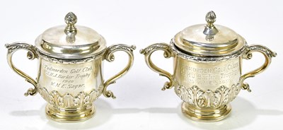 Lot 2347 - JAMES DIXON & SONS; a matched pair of small...