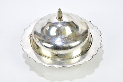 Lot 2322 - WALKER & HALL; a George V hallmarked silver...