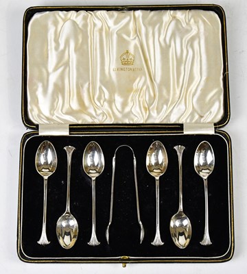 Lot 2743 - ELKINGTON & CO LTD; a cased set of George V...