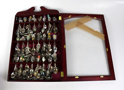 Lot 108 - A contemporary glazed display cabinet...