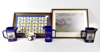 Lot 165 - Three Martell Grand National jugs