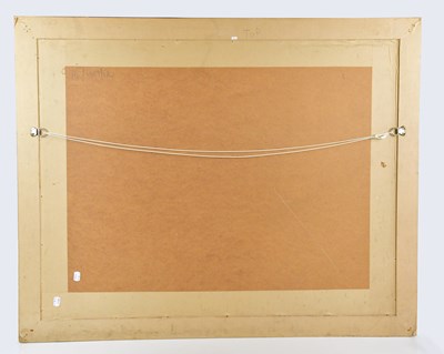 Lot 44 - HARRY OUSEY (1915-1985); watercolour, 'Walls...