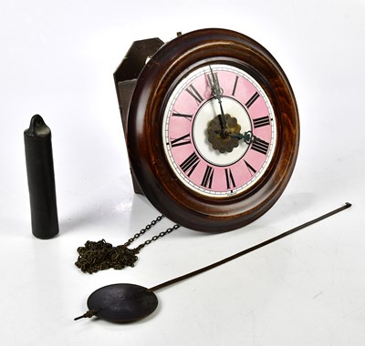 Lot 2338 - A mid-20th century French Post Office clock,...