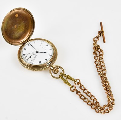 Lot 3021 - THOMAS RUSSELL & SONS; a crown wind gold...