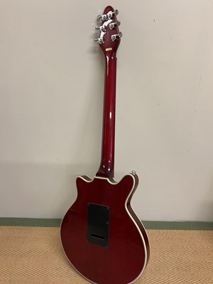 Lot 526 - SIR BRIAN MAY; a 'Special Red' signed guitar.