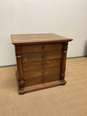Lot 414 - An unusual Victorian mahogany table top...