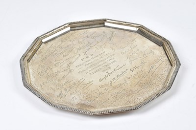 Lot 2160 - ROBERTS & BELK; a George VI hallmarked silver...