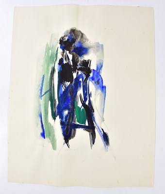 Lot 457 - HARRY OUSEY (1915-1985); watercolour, untitled,...