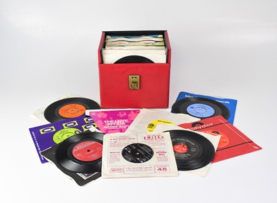 Lot 337 - A collection of approximately fifty 45rpm...
