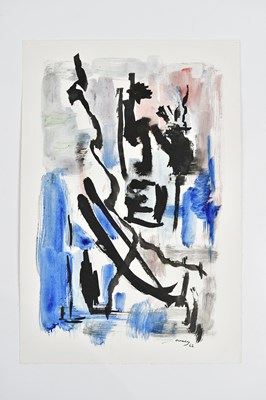 Lot 451 - HARRY OUSEY (1915-1985); watercolour,...