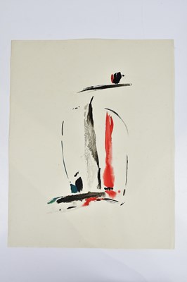 Lot 395 - HARRY OUSEY (1915-1985); watercolour, untitled,...