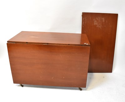 Lot 23 - A George III mahogany extending dining table...