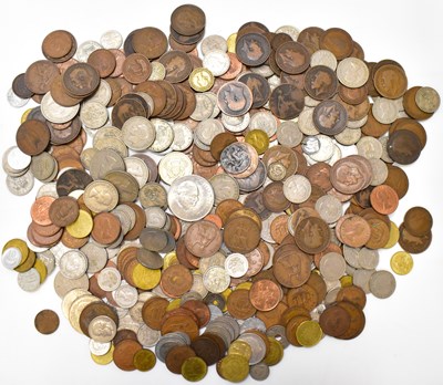 Lot 814 - Various mixed coins, mostly British, to...