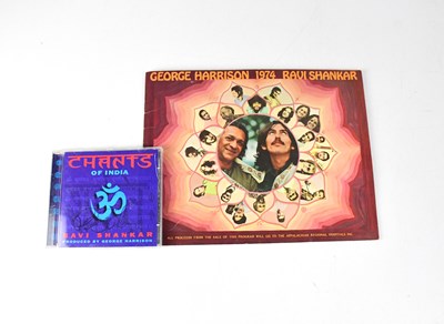 Lot 230 - GEORGE HARRISON; a 1974 programme for a...