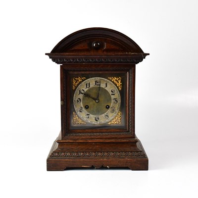 Lot 80 - WOOD BROS; an early 20th century oak cased...