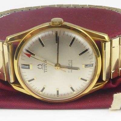 Lot 916 - TITUS; a gentlemen's vintage wristwatch, the...