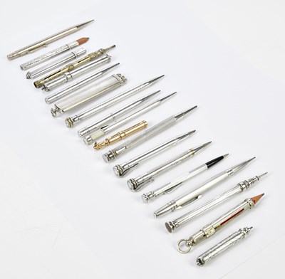 Lot 1407 - A collection of yellow metal, hallmarked...