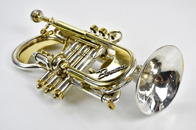 Lot 1289 - BESSON & CO; a brass and silver plated Class A...