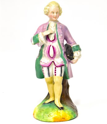 Lot 561 - A 19th century Continental porcelain moulded...