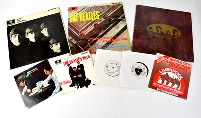 Lot 450 - THE BEATLES; three albums comprising 'With The...
