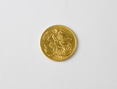 Lot 748 - A George V full sovereign 1911
