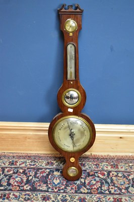 Lot 1578 - A 19th century rosewood wheel...