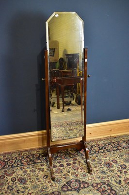 Lot 2476 - An Edwardian tilt action bedroom dressing...
